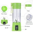 Mini Liquidificador Portátil Recarregável  - Cores Sortidas