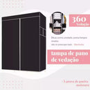 Guarda-Roupa Portátil Dobrável Multifuncional