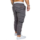 Calças Longas Elásticas com Punho Treino,  e Moda Esportiva para Homens