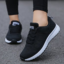 Sapatos Casuais Femininos Fashion Respiráveis para Caminhada