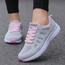 Sapatos Casuais Femininos Fashion Respiráveis para Caminhada