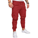 Calças Longas Elásticas com Punho Treino,  e Moda Esportiva para Homens