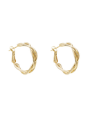 Brincos Entrelaçados Ajidou - Pulseira Simples e Elegante! Aproveite enquanto durarem os estoques!