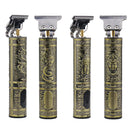 Máquina De Cortar Cabelo Parágrafo Barba Masculina Designer Aleatório Elétrico Profissional