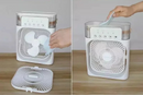ventilador 3 em 1 para ar condicionado, refrigerador de ar pequeno para casa,