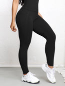 Legging Push Up Sem Costura com Bolso | Cintura Alta Anti-Celulite e Zero Transparência – Conforto Absoluto para Treino, Yoga e Corrida
