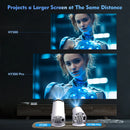 projetor de cinema em casa ao ar livre