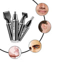 Aparador de barba recarregável 4 em 1