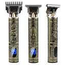 Máquina De Cortar Cabelo Parágrafo Barba Masculina Designer Aleatório Elétrico Profissional
