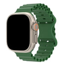 Pulseira Ocean Silicone para Apple Watch Ultra Band