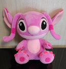 Disney quente dos desenhos animados azul rosa ponto bonecas de pelúcia anime brinquedos lilo e ponto stich brinquedos de pelúcia presentes para crianças