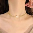 "Nova Tendência de Moda: Design Único e Exclusivo, Colar de Pingente de Estrela de Cinco Pontas Multicamada e Gota de Amor, Para Mulheres