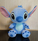 Disney quente dos desenhos animados azul rosa ponto bonecas de pelúcia anime brinquedos lilo e ponto stich brinquedos de pelúcia presentes para crianças