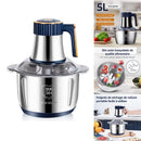 Picadora Elétrica 5L Inox Multifuncional