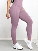 Legging Push Up Sem Costura com Bolso | Cintura Alta Anti-Celulite e Zero Transparência – Conforto Absoluto para Treino, Yoga e Corrida