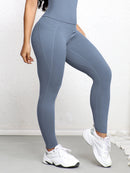 Legging Push Up Sem Costura com Bolso | Cintura Alta Anti-Celulite e Zero Transparência – Conforto Absoluto para Treino, Yoga e Corrida