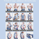 Mochila ergonômica para carregar bebê recém-nascido, infantil  frente externa para a frente, ergonômica, canguru, estilingue, viagem