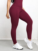 Legging Push Up Sem Costura com Bolso | Cintura Alta Anti-Celulite e Zero Transparência – Conforto Absoluto para Treino, Yoga e Corrida
