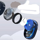 Barbeador elétrico mini portátil à prova água barbeador usb recarregável viagem destacável navalha barba corpo aparador de pêlos removedor