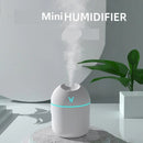 250ml usb mini umidificador de ar aroma difusor de óleo essencial para casa carro ultra sônico mudo névoa maker difusor com lâmpada led cor