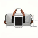 Bolsa de Viagem Leve e Espaçosa com Compartimento para Sapatos