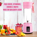 Mini Liquidificador Portátil Recarregável  - Cores Sortidas